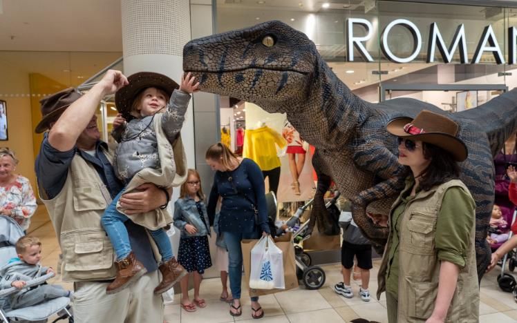 Dinosaurs come to Chepstow
