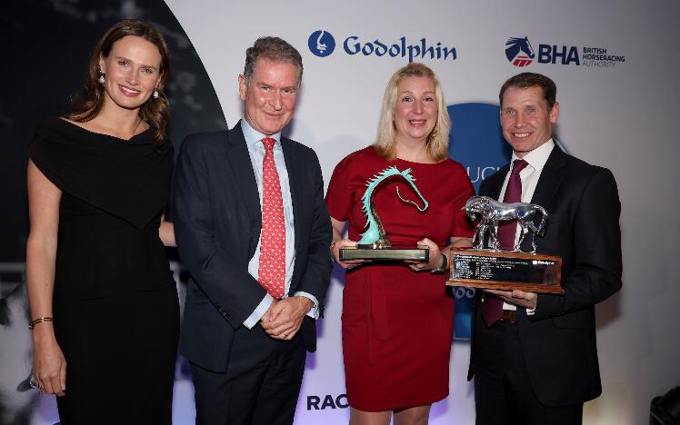 Chepstow based Sarah Guest wins at the Godolphin Thoroughbred Industry Employee Awards 