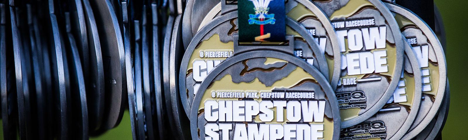 Chepstow Stampede Competitor Medals.