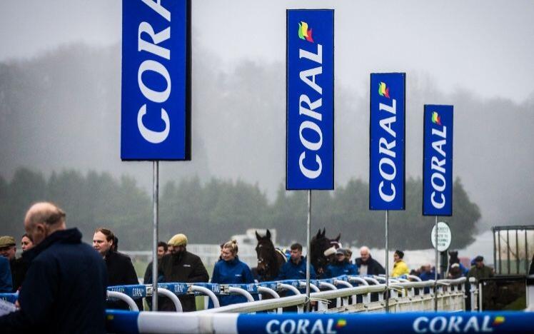 Flags at the Coral Welsh Grand National