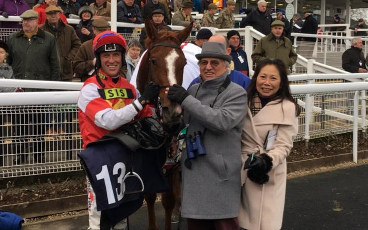 Robbie Power stormed to a convincing win to claim a hat-rick teamed up with Colin Tizzard at Chepstow today