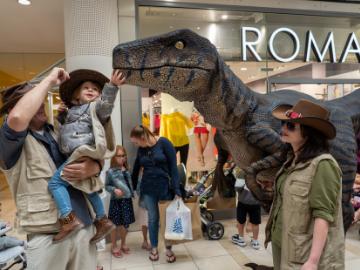 Dinosaurs come to chepstow